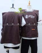áo tạp dề vải kaki thun