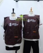 áo tạp dề vải kaki thun