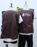 áo tạp dề vải kaki thun