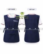 áo tạp dề vải kaki thun