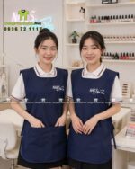 áo tạp dề vải kaki thun