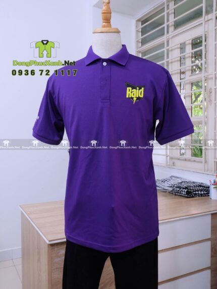 áo thun đồng phục công ty raid