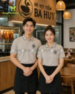 áo thun đồng phục quán ăn mì vịt tiềm