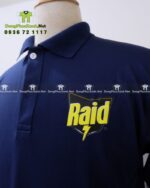 Áo mẫu in Raid vải cá sấu thái