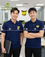 Áo mẫu in Raid vải cá sấu thái