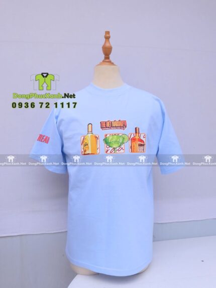 áo thun nhóm vải cotton