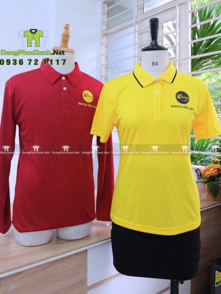 áo thun đồng phục xưởng macca