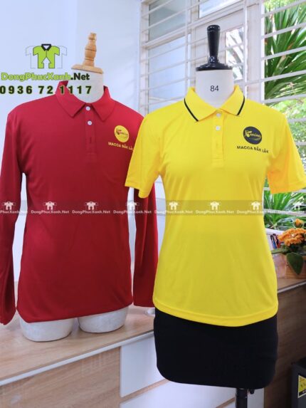 áo thun đồng phục xưởng macca