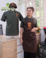 áo vải cá sấu thái, tạp dề