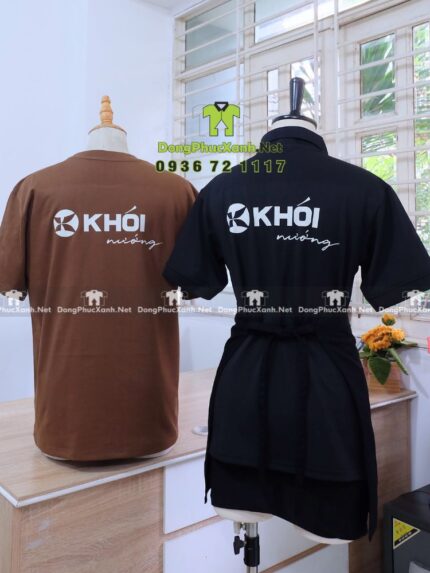 áo thun đồng phục quán nướng