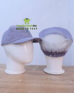 nón vải kaki thun phối lưới