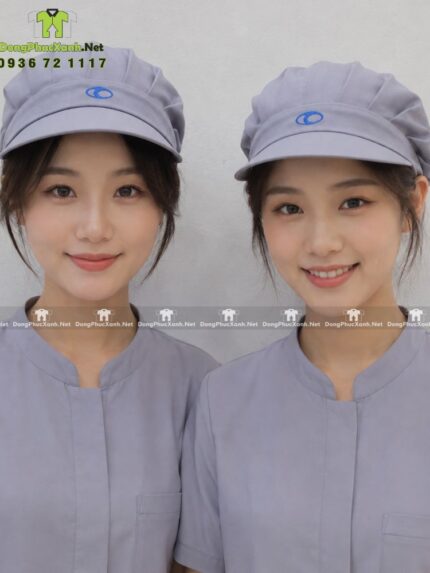 nón vải kaki thun phối lưới