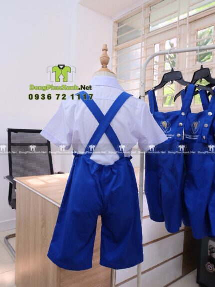 quần yếm vải kaki cotton 65