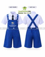 quần yếm vải kaki cotton 65