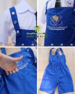 quần yếm vải kaki cotton 65