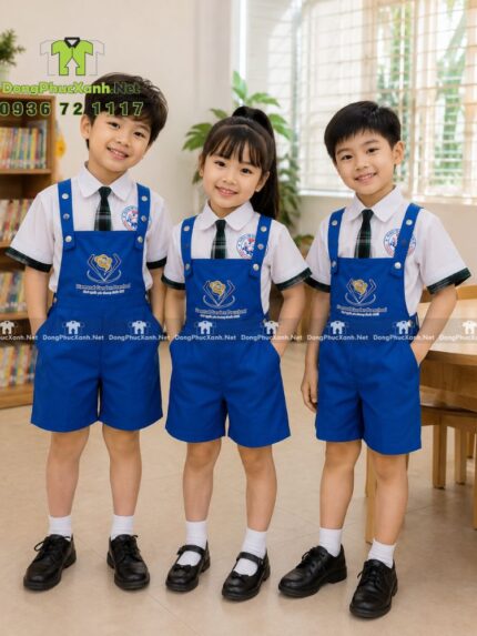 quần yếm vải kaki cotton 65