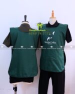 tạp dề đồng phục ngắn