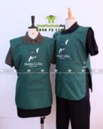 tạp dề đồng phục ngắn