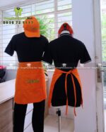 tạp dề đồng phục quán soup