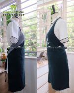 tạp dề vải kaki thun