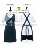 tạp dề vải kaki thun