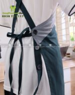 tạp dề vải kaki thun